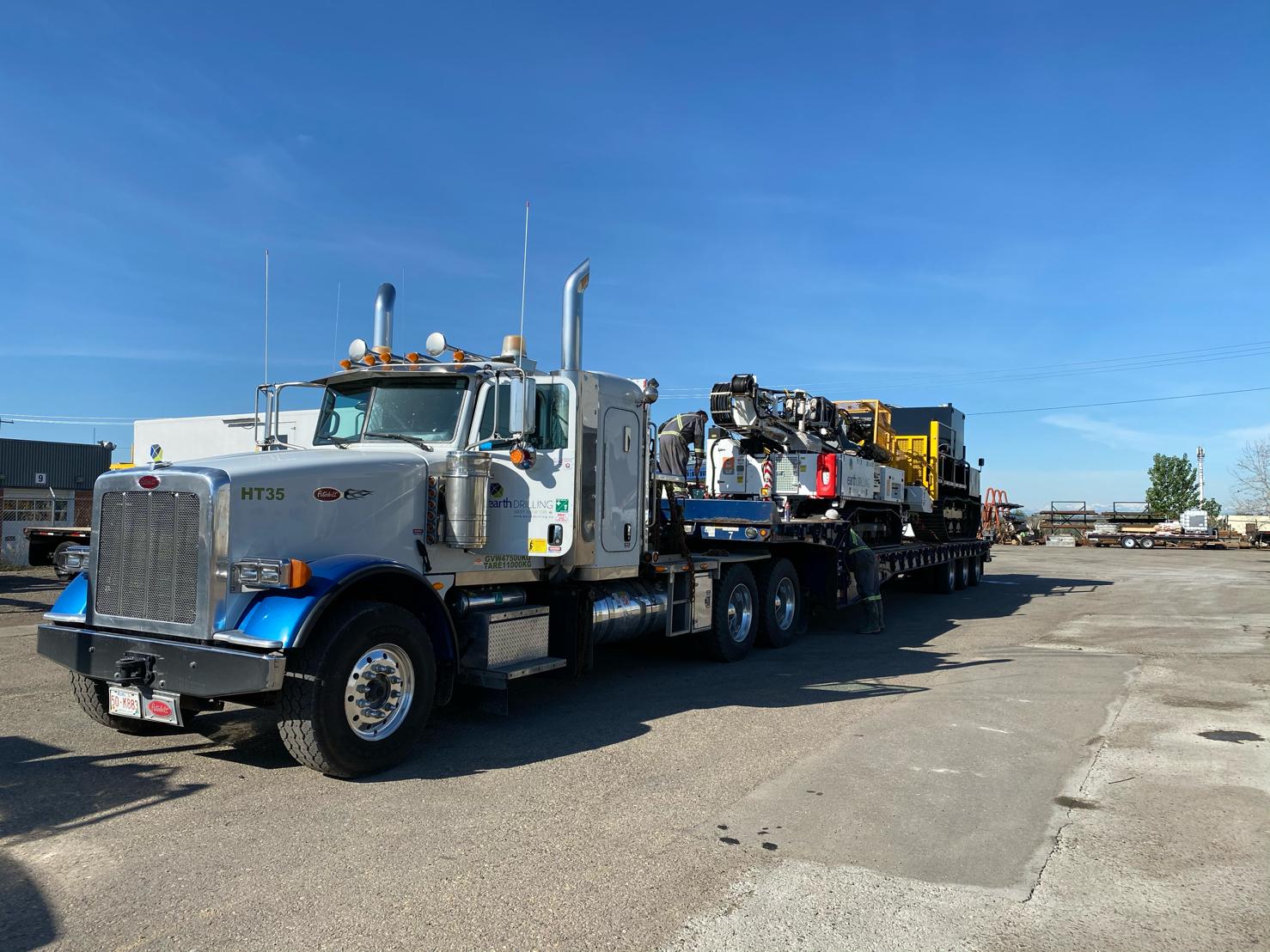 Loaded Up And Heading To Fort Mcmurray - Earth Drilling Co. Ltd.